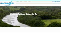 Desktop Screenshot of kauaiwaterskiandsurf.com